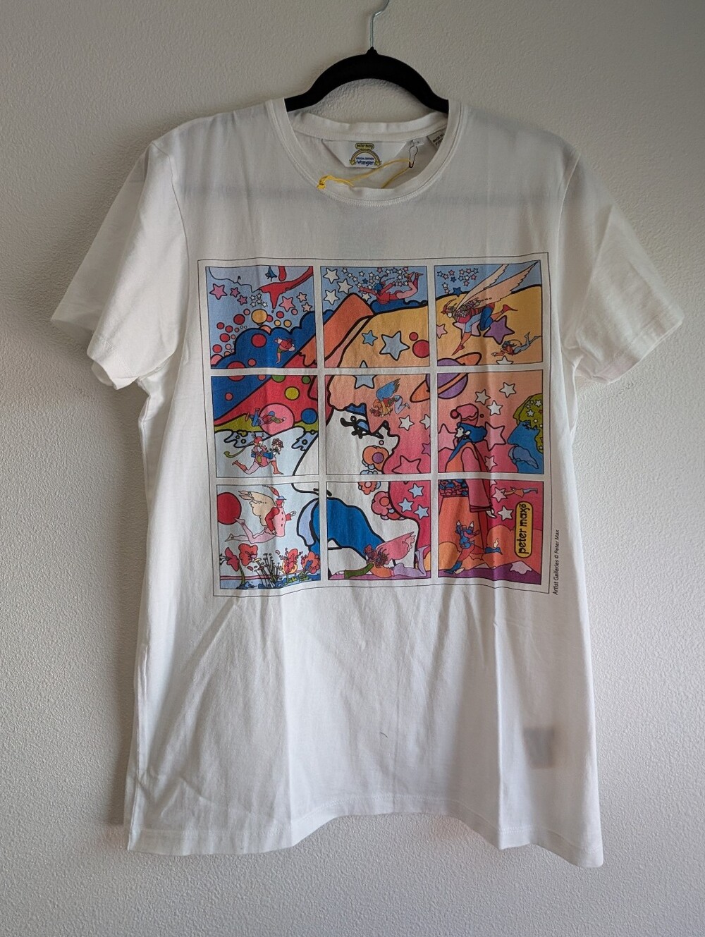 Wrangler x Peter Max Special Edition Retro Graphic Tee White
